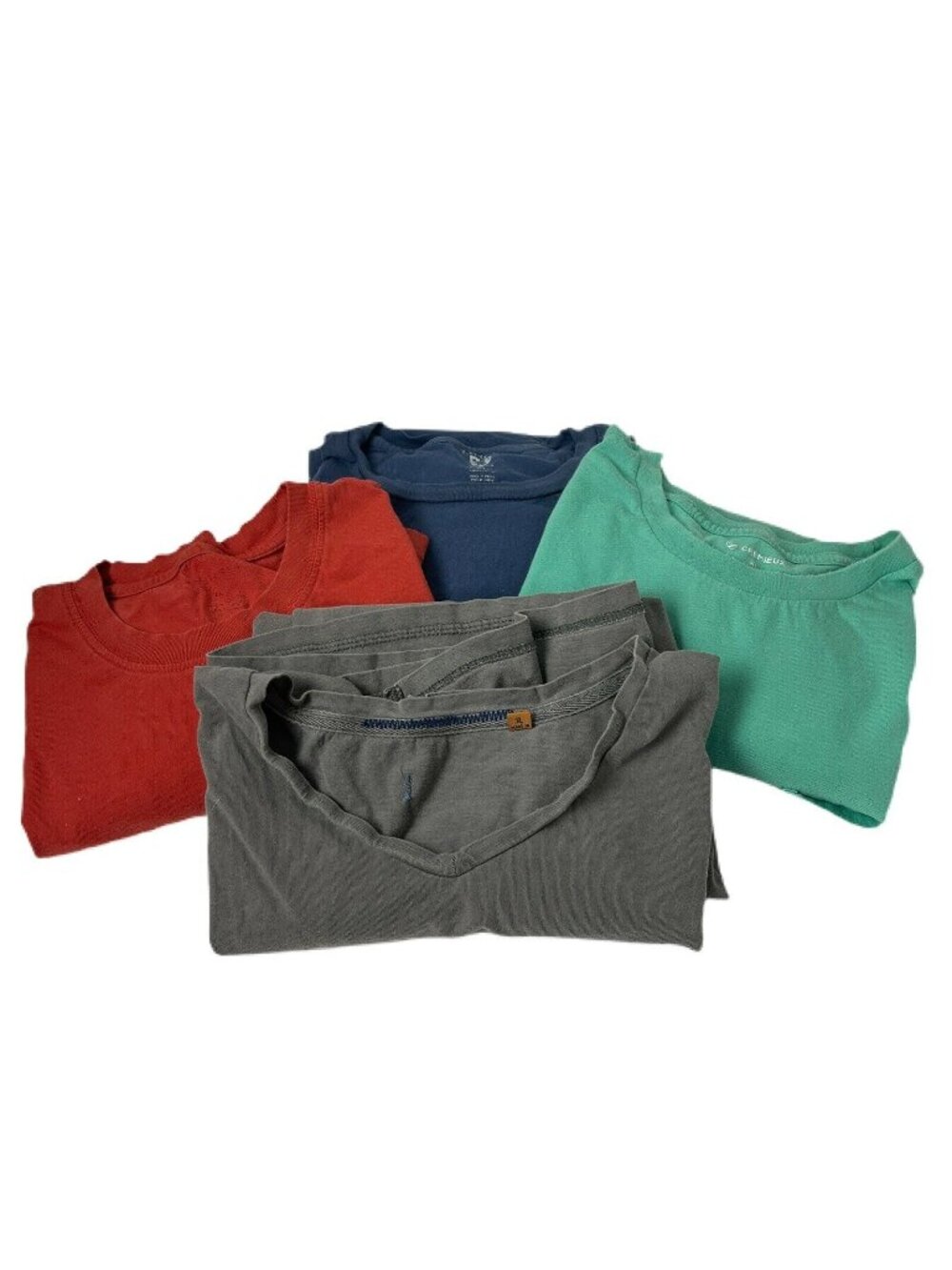 Mens T-Shirts Assorted Colors Size XL 100% Cotton Pre-Owned